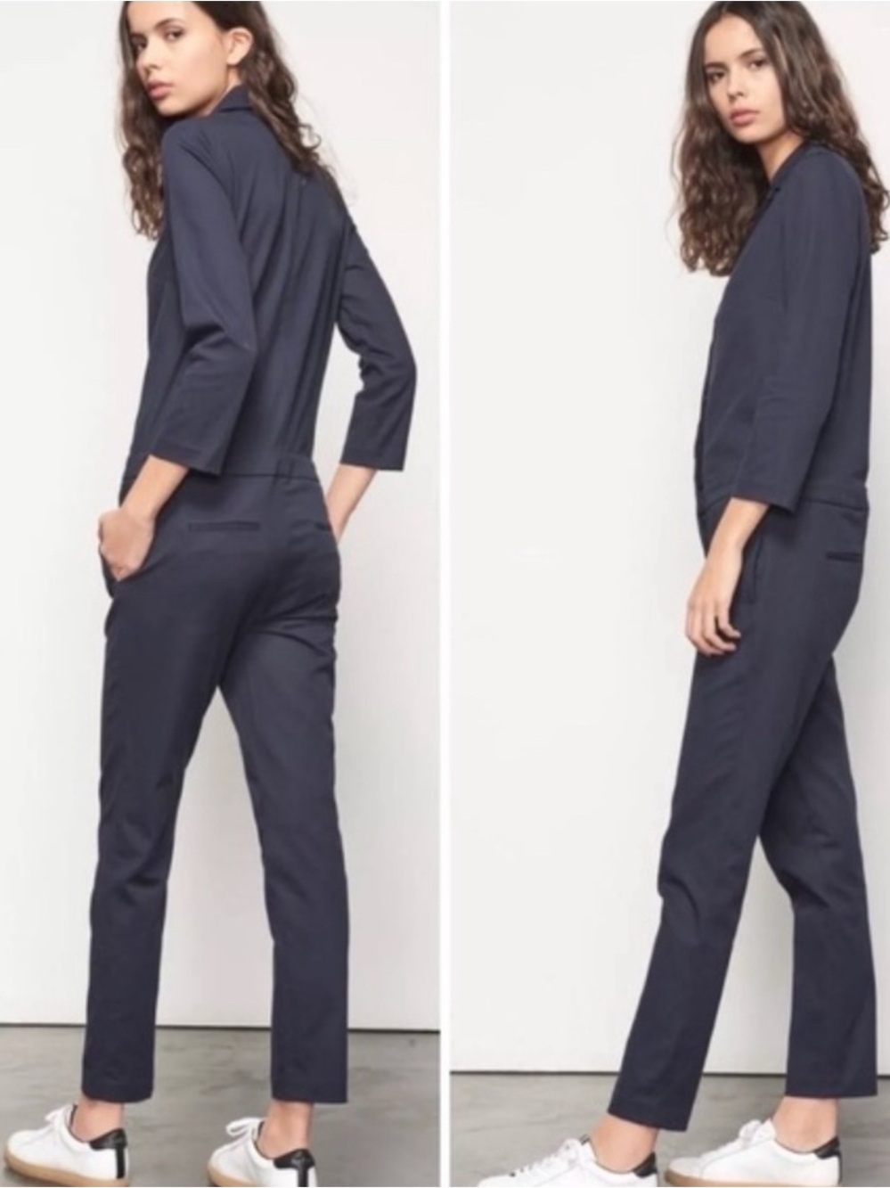 BA&SH SERRI JUMPSUIT Black Vanity Size 3